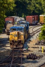 CSX 139 shunting cars